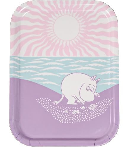 Amazon｜MOOMIN(ムーミン) トレイS ピース OPD060002｜トレイ・盆