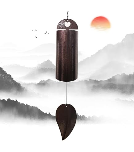 Amazon.co.jp: Deep Resonance Serenity Bell 大型ウィンドチャイム