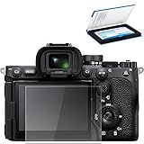 【JJC A7V 保護フィルム】 液晶保護フィルム Sony a7m5 a7v a7 v a7rv a7r5 A7R5 ILCE-7RM5 a9Ⅲ 専用 ソニー 硬度9H カメラ 液晶保護ガラス 高透過率 耐指紋 耐汚性 気泡無し 強化ガラス 0.3mm厚ガラス ラウンドエッジ PCK-LG3
