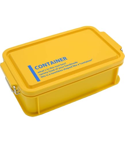 Amazon｜OSK 弁当箱 コンテナランチボックス ランチチャイム イエロー