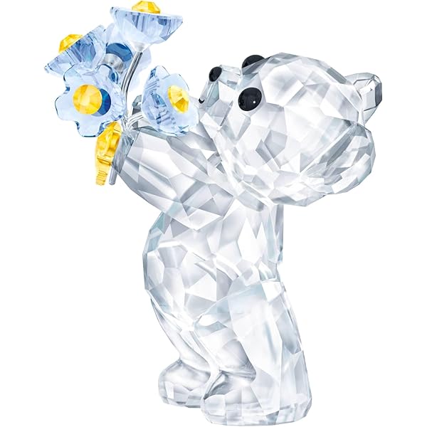 【スワロフスキー】Krisベア A Daisy for You Swarovski Kris Bear A Daisy for You Figurine - Macy's