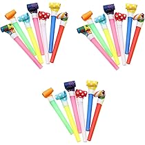 Amazon.co.jp: ピロピロ笛2本入り×3セット（吹き戻し笛2本入り