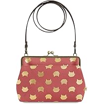 ＊がま口バッグ＊大きなポケットが可愛いがま口バッグ　ショルダー付き　赤耳 がま口バッグ＊大きなポケットが可愛いがま口バッグ ショルダー