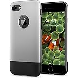 【Spigen】 「10周年限定版」 iPhone8 ケース 初代 オリジナル iPhone 完全再現 Classic One 054CS24406 (アルミニウム・グレー)