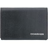 [Calvin Klein] [シーケー カルバンクライン] 名刺入れ ブランドショッパー付き ギフト包装 ボルダーII メンズ 345181 CK レザー 【01】 ブラック