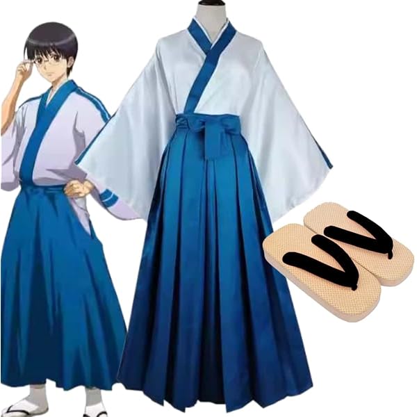 Amazon.co.jp: [PAMEENCOS] 志村新八 吉原炎上編 コスプレ衣装
