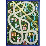Joy Carpets Kid Essentials Active Play & Juvenile My Community Helpers Rug Multicolored 5'4 x 7'8 [並