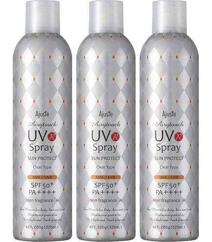 Amazon.co.jp: 【まとめ買い】 アジャステ エアリータッチ UVスプレー