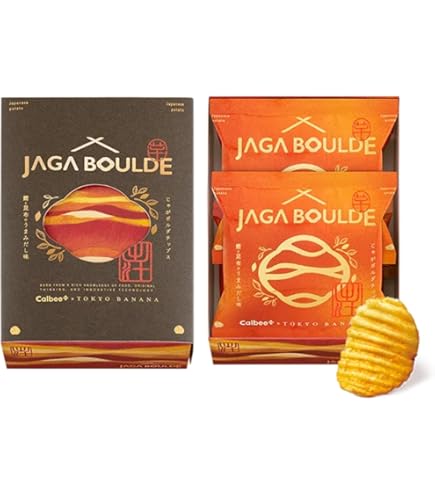 【全種類7種7箱お得なセット！】じゃがボルダ Calbee+×東京ばな奈 Amazon.co.jp: Calbee+ × 東京ばな奈 じゃがボルダ ポテトチップス 4種