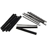 ジェネリック Voocye 10pcs シングル40ピン オス＋メスストレートタイプ ピンヘッダー PCB用 2.54 mm