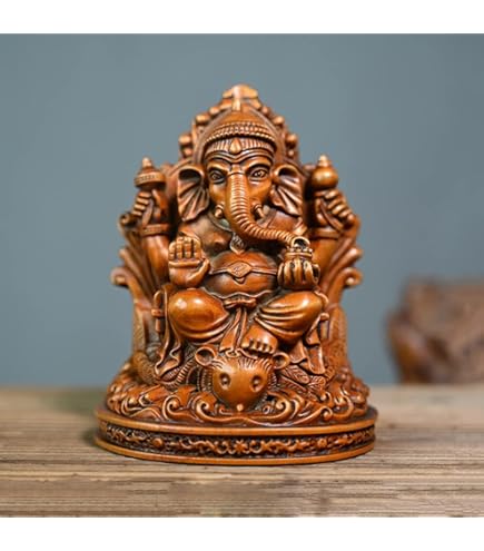 Amazon.co.jp: ヒンドゥー教ガネーシャ像 ディワリ 装飾 インド神  