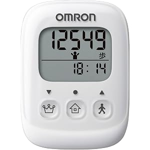 オムロン(OMRON) 歩数計 ホワイト HJ-325-W