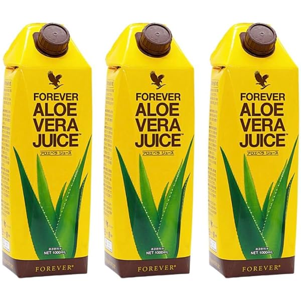 Amazon.co.jp: 3本セット アロエベラジュース(フォーエバー