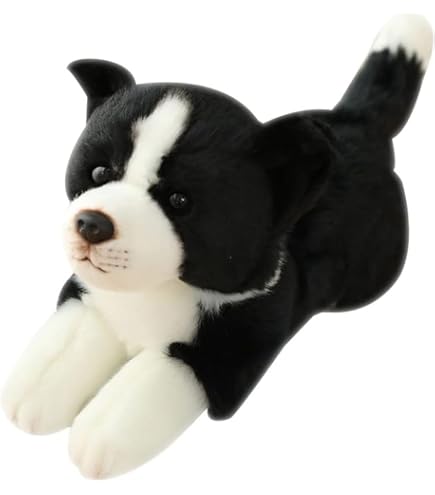 Amazon.co.jp: Douglas Chase Border Collie ブラック/ホワイト 16 (41