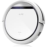 ILIFE アイライフ V3s Pro ロボット掃除機 ブラシレス吸引口 掃除ロボット 強力吸引 予約設定 髪の毛/ペットの毛に効果 ワンタッチ起動 三つの掃除モード 超薄型 静音設計 自動掃除機 自動充電 落下 衝突防止 リモコン付き(ホワイト)