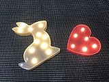 装飾保育園プレゼント子供夜ランプ、LEDホームデコレーションsign-壁装飾for Chistmas、子供誕生日パーティー、部屋、リビングルーム、ウェディングパーティーの装飾