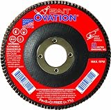 SAIT 78005 Ovation Flap Disc, 4-1/2-Inch by 7/8-Inch, 36 Grit, 10-Pack [並行輸入品]