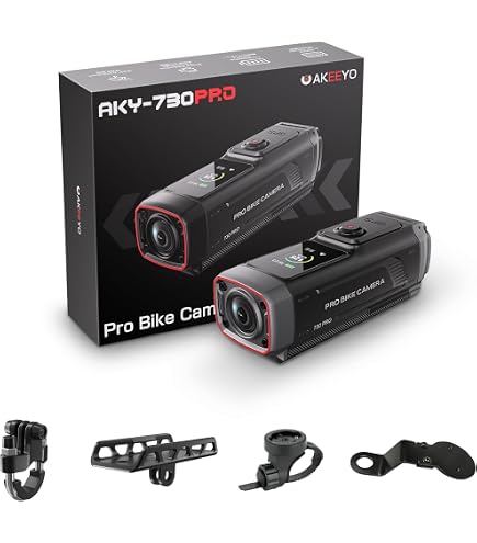 Amazon.co.jp: AKEEYO AKY-710PRO-BICYCLE バイクドライブレコーダー