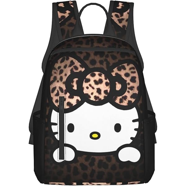 Amazon.co.jp: [ZOOKISS] ハローキティ ヒョウ柄 リュックサック