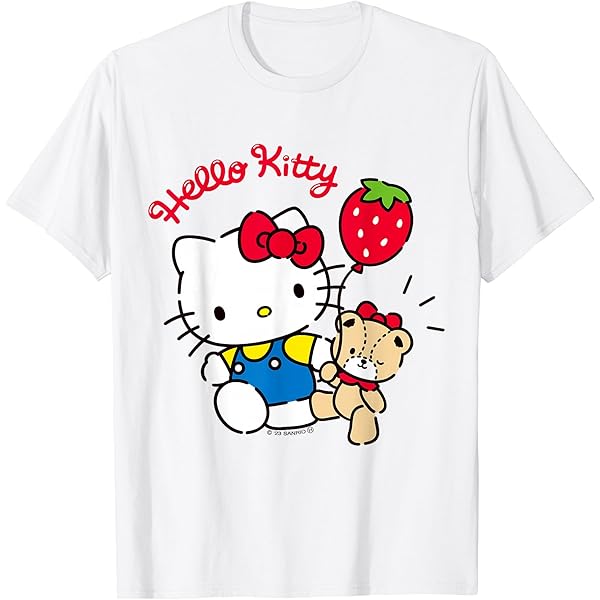 Amazon | デザイン ハローキティ エンジェル Tシャツ | Tシャツ
