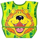 Dex Baby Dura-bib Big Mouth - (Cow, Duck, Lion, Turtle) 6-24 Months (Lion) by DEX [並行輸入品]