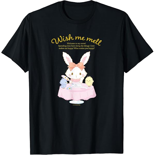 Amazon | ウィッシュミーメル ハピネスマイルーム Tシャツ | Tシャツ