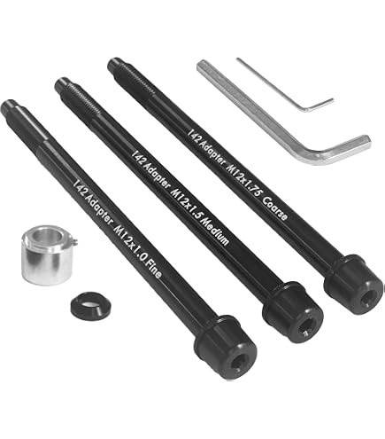 Amazon.co.jp: AGILLE KICKRスルーアクスルアダプターキット、Wahoo