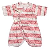 (オーシャンアンドグラウンド) ocean＆ground コンビ肌着 新生児 半袖 肌着 短肌着 1610121 BANDANA バンダナ ベビー 赤ちゃん ロンパース 女の子 男の子