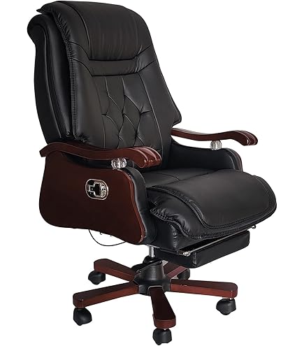 Amazon.co.jp: カリモク 書斎チェア/本革張デスクチェアー 幅750mm