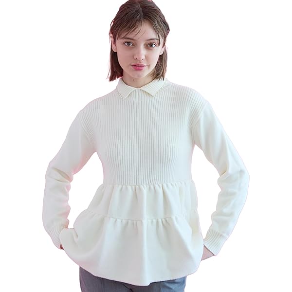 SONO ソーノ　フリル襟 ホワイトシャツ 長袖 SONO ソーノ フリル襟 ホワイトシャツ 長袖 Sono ブラウス