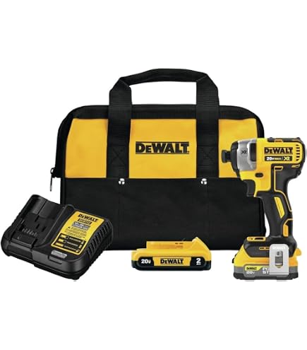 Amazon | DEWALT(デウォルト) 20V MAX ドリル&インパクトドライバー