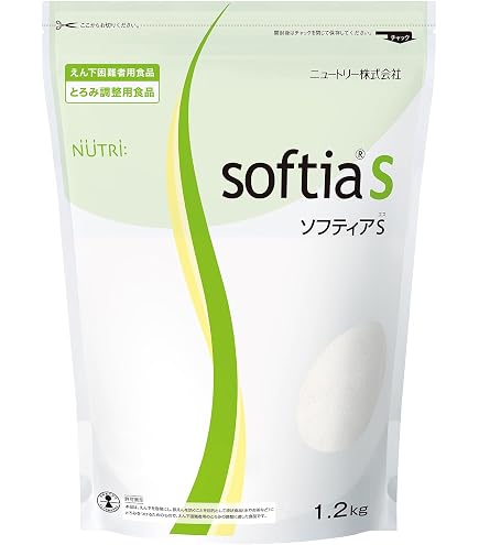 Amazon.co.jp: ニュートリー ソフティアS とろみ食用 innobox本体 500g