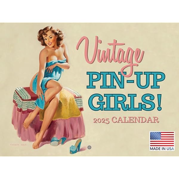 Amazon | Pin Up Girls Calenar | Carousel Calendars | 輸入版