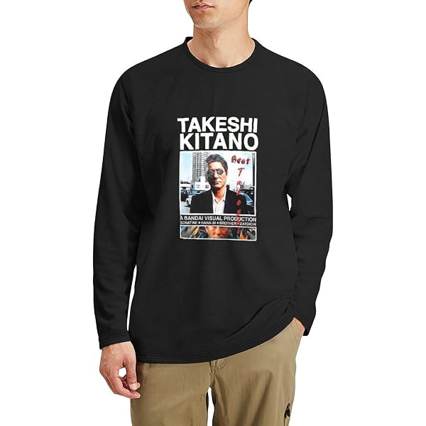 Amazon | [HOTXXL] Takeshi 北野武 HipHop 映画 tシャツ 菊次郎の夏