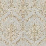 Mirage 987-56567 Traditions IV Consuela Light Blue Damask Wallpaper [並行輸入品]