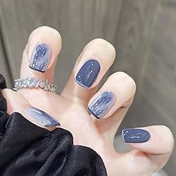 Blue gray ネイルチップ Blue gray ネイルチップ