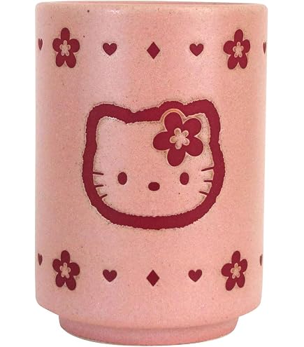 Amazon｜サンリオキャラクターズ (SANRIO) ハローキティ 湯呑み 240ml