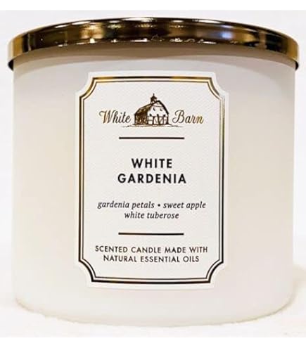 Amazon.co.jp: Bath & Body Works、White Barn 3芯キャンドル