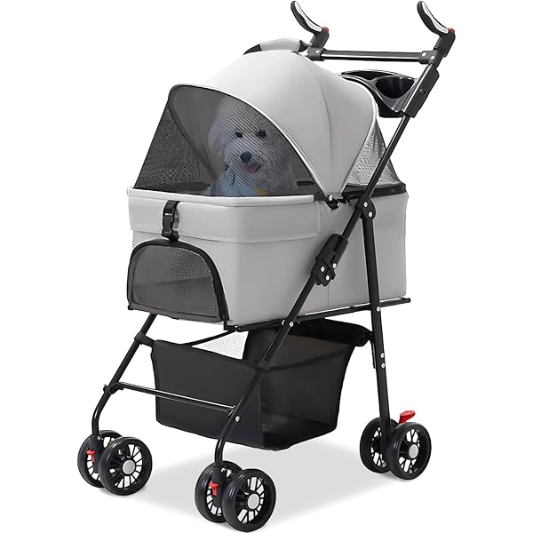 Amazon.co.jp: Kenyone ペット用ベビーカー 3イン1 犬用カート 中型