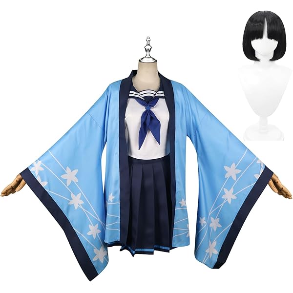 Amazon.co.jp: [hira] ブルーアーカイブ 桐生キキョウ コスプレ衣装+靴
