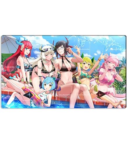 Amazon | 遊戯王デュエルプレイマット ドラゴンメイドデッキ TCG CCG