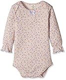 Bijoux & Bee(ビジュー&ビー) フラワーブーケ柄オシリフリルロンパース<日本製> ピンク 80