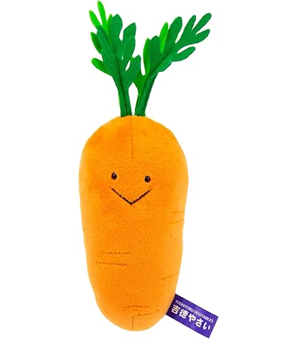 Amazon.co.jp: Jellycat Vivacious 野菜 にんじん ぬいぐるみ 6.5