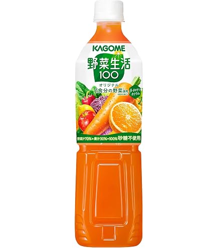 Amazon.co.jp: カゴメ 野菜生活100 オリジナル 200ml×12 : 食品・飲料