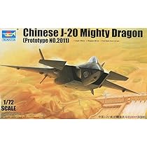 Amazon | トランペッター 1/72 中国空軍 J-20戦闘機 マイティ  