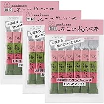 Amazon.co.jp: 浪花昆布茶本舗 テトラパック梅こぶ茶30袋入り 個包装