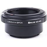 Dollice N/G-NEXレンズ マウント アダプター ・ Nikon F マウント G レンズ を Sony NEX E-マウント カメラに装着用アダプター リング