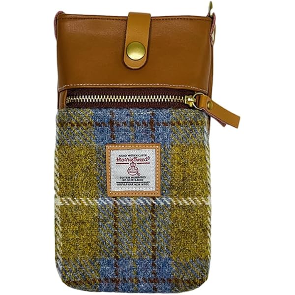 Amazon | [ブリティッシュグリーン] ハリスツイード・ミディトート