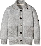 《春秋冬対応》BAROCK(バロック) リブニットカーディガン 110cm/杢グレー NO.F-561025