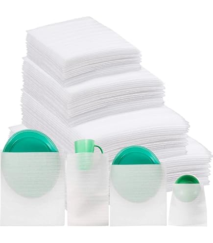 Storage For China Dishes Packing Sleeves For Dishes 50 Pack Cushion Foam Pouches,Foam Wrap Pouch Sheets For... Moving Boxes For Wine Glasses Foam Moving Pouches - View #10